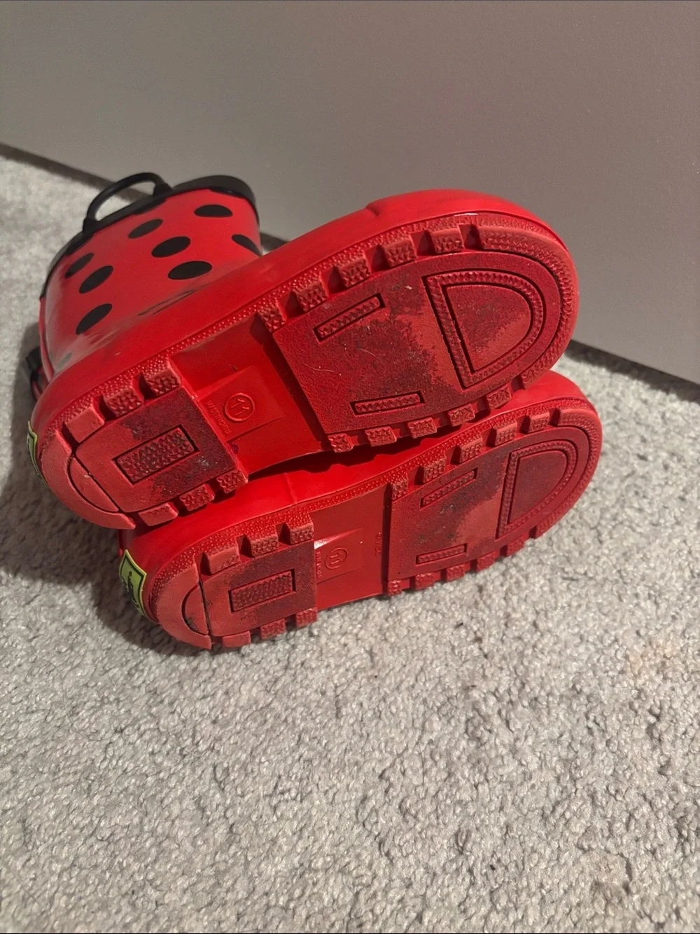 Western Chief Kids Red Ladybug Rain Boots